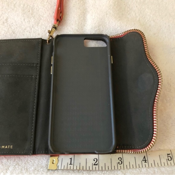 Rebecca Minkoff orange cell phone case - Picture 5 of 7